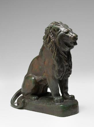 Sitting Lion