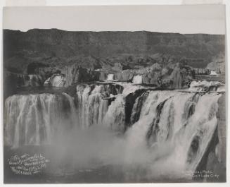 The Great Shoshone Falls, Big Cottonwood Canyon, Utah