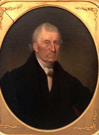 Portrait of Alvan Hyde, Darmouth 1788, Second Vice President of Williams College 1812-1833, Trustee 1802-1833