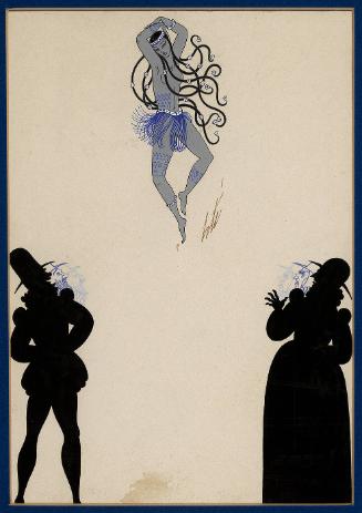 Illustration for "Pocahontas," by John Erskine, published in Cosmopolitan