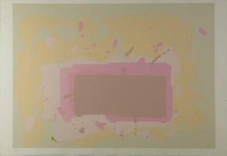 Pale Yellow, Pink and Brown (from the New York Suite)
