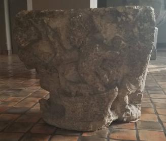Romanesque Capital from St. Raphaël d'Excideuil, Périgord