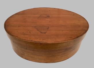 Oval Band Box with Cover