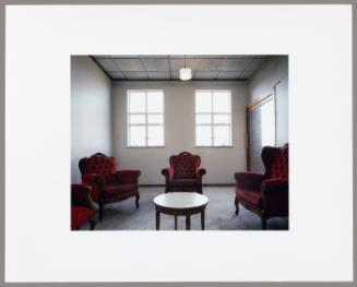 The reception room outside ex-president Kaiser Matanzima's bedroom in the now defunct bantustan of Transkei, Mthatha  (from "Kin")