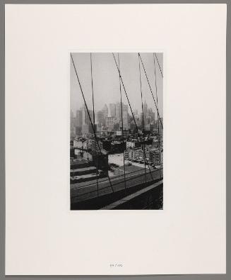 Untitled (from "The Brooklyn Bridge")