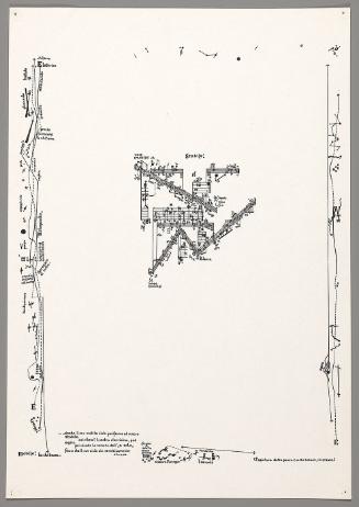 Mobile-Stabile for Chitarre, canto e plano, from portfolio, Sette Fogli (7 Sheets)
