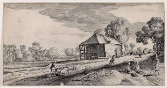Landscape with Pig Herder