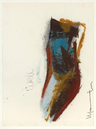 Color Study for Sculpture [Pisano No. 32]