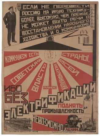 Communism is Soviet power plus the electrification of the entire country