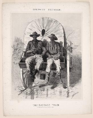 The Baggage Train (from "Campagne Sketches")