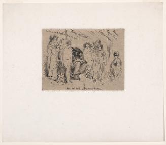 Title Page to the French Set "Douze Eaux Fortes d'apres Nature par James Whistler à Mon Viel Seymour Haden"