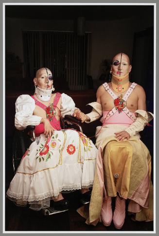 Las dos Fridas - Sangre/Semen - Linea de vida, Two Fridas - Blood/Semen - Lifeline