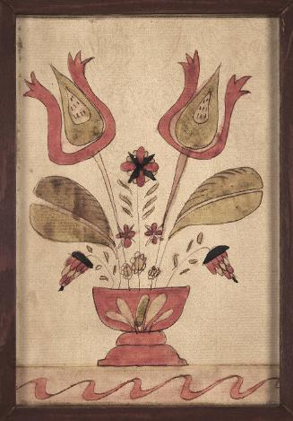 Fraktur Design: Flowers