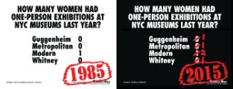 How Many Women Had Solo Shows At NYC Museums? Recount