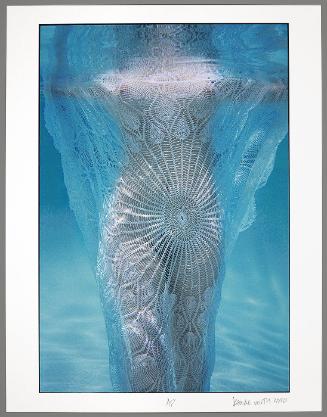 Cara with Tablecloth, from the series Urban Pools