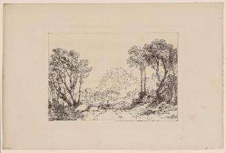The Castle above the Meadows (from Liber Studiorum)