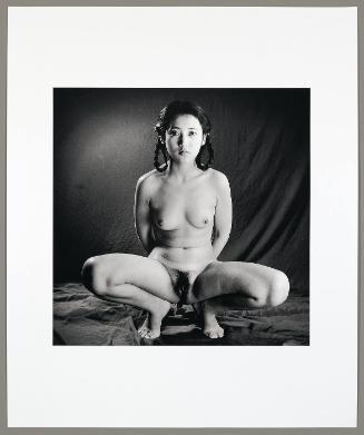 A Model at the Academy of Fine Arts, Shaanxi Province, (from "The Chinese")