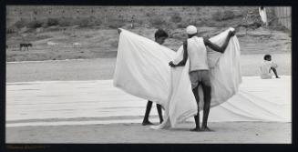 Ahmedabad, Fabric Folding