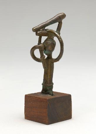 Gold weight in the form of a figure of a farmer