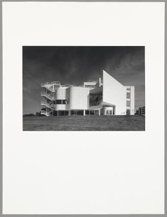 Richard Meier, New Harmony Atheneum (from "Modern Architecture: Photographs by Ezra Stoller, Palm Press, Inc.")