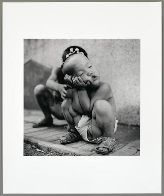 A Little Girl with Shaved Head, Beijing (from "The Chinese")