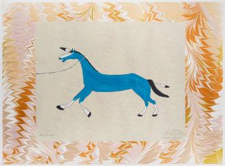 Horse That Sings, Little Whirlwind, ïsaashpuushí (Cheyenne), 1897, the Schoyen Collection, "In the Spirit of Green Skin" (from "No Good Dirt Plateau (Wild Horse Ridge)")