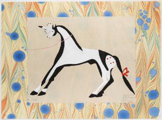 Thor, Akbaléaashíiupashku (Lakota), 1800s, Sweetwater County Historical Museum, ”In the Spirit of Green Skin" (from "No Good Dirt Plateau (Wild Horse Ridge)")