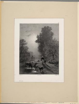 Effet du matin, figures et animaux