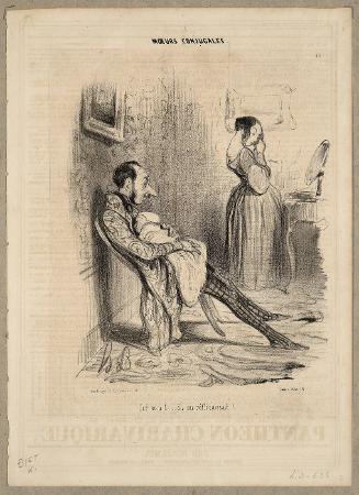 Cre Non! ...Si on rèflé chissait! (from "Du marriage")