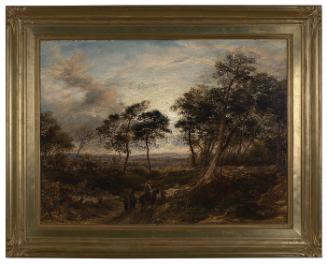 Untitled Landscape (Shepherds Trailing Sheep)