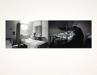 Medical Landscape: Lonnie after first cataract surgery & Etta after surgery to set broken hip