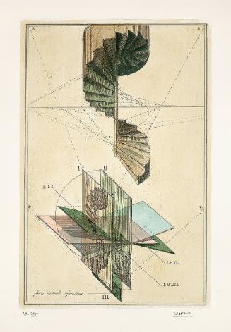 Plano virtual refundido (from the artist's dissertation "The distance between the formal in the architecture and the architecture like image")