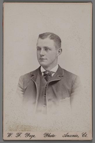 Portait of a young man