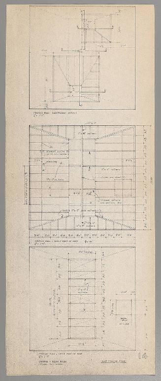 Upper Roof Section-Charles W. Moore House, Orinda, California