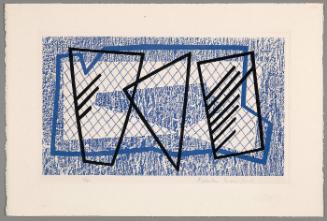 Nets, Croix de vie (Blue and Black)