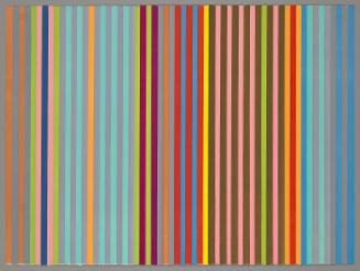 Title unknown [abstraction: vertical bands of color]