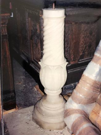 Floor pedestal to Bust of Peter Augustus Jay (1776-1843)