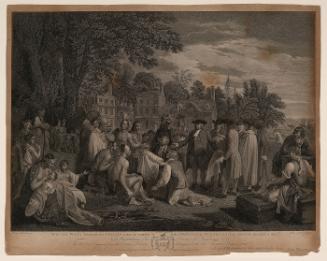 William Penn's Signing a Treaty with the Indians in 1681