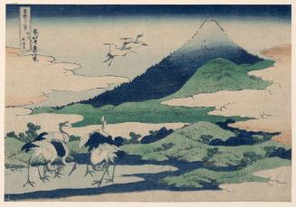 Umezawa in Sagami Province (Sōshū Umezawa zai), from the series Thirty-six Views of Mount Fuji