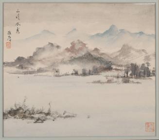Untitled (山明水秀, Shan ming shui xiu, Brilliant Mountains and Graceful Water)