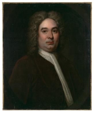 Portrait of a Man in a Brown Frock