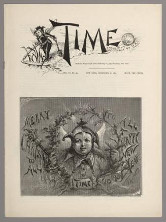 Time Magazine with illustrations by Thomas Nast, Vol.IX. No.281 (complete issue)