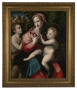 Madonna and Child with St. John the Baptist