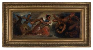 War Loosing Monsters (Study for the Salon du Roi, Palais Bourbon, Paris)