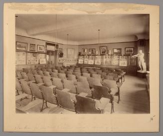 Interior of Hopkins Hall: Classroom for Historial Department Including History of Art