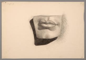 Untitled: Study of lips and mouth