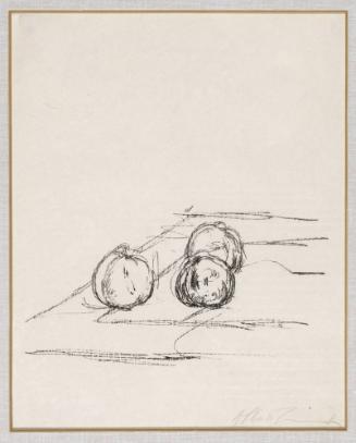 Three Apples (from "Pomme Endormie")