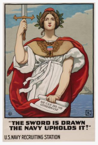 "The Sword is Drawn, The Navy Upholds It!"