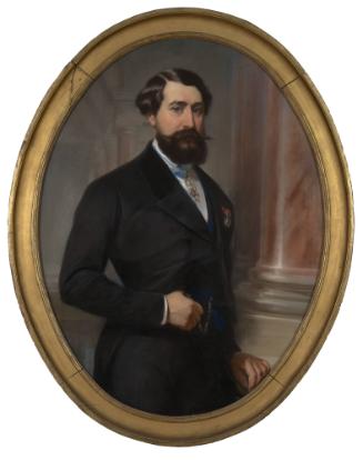 Portrait of Le Comte Alfred-Emilien de Nieuwerkerke, (Superintendant des Beaux-Arts)