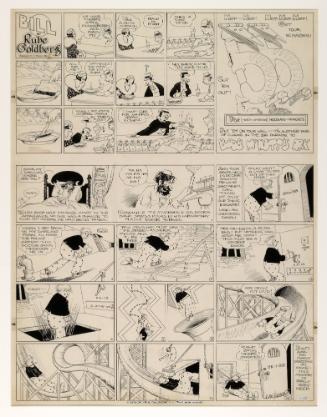Sunday Comic page (Bill with Boob McNutt's Ark)
